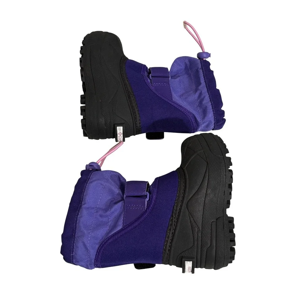 Columbia - Kid's Size 6 Rope‎ Tow  Kruser Purple Waterproof Snow Boots